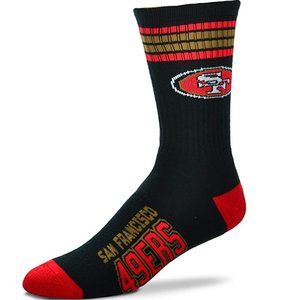 NFL San Francisco 49ers Mens Crew Socks